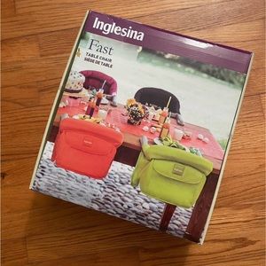 NEVER OPENED IN BOX Inglesina fast table chair (cream)